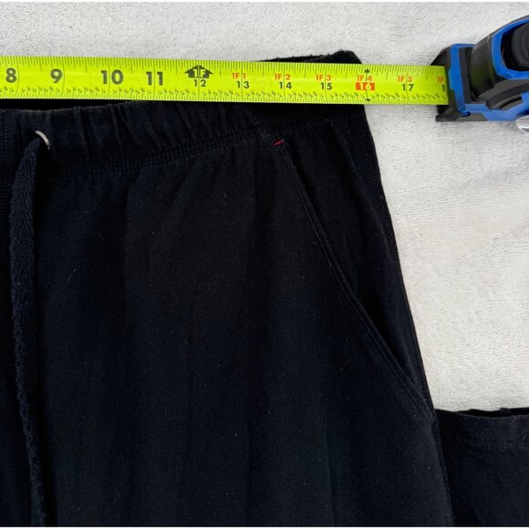 tashi Black Drawstring Elastic Waist Sweat Pants With Pockets - Picture 5 of 9